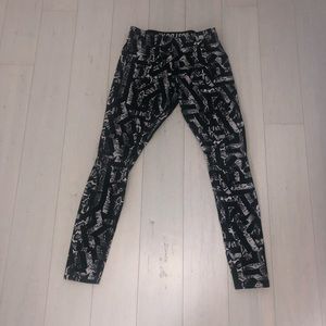 Nike snakeskin leggings